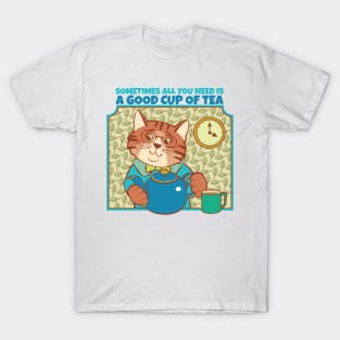 All You Need is Tea Cat T-Shirt